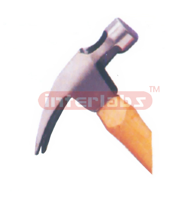 CLAW HAMMER, WOODEN HANDLE